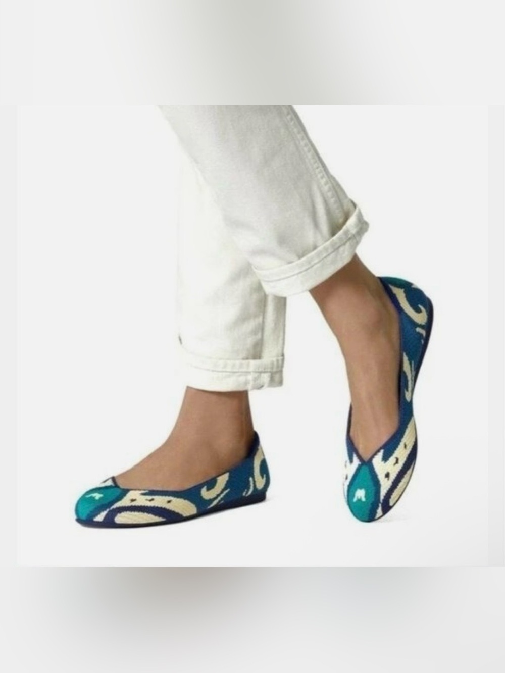 🌟RARE🌟The Flat in Moroccan Blue Size 9.5 NWOT - Picture 2 of 11